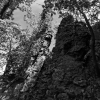 Skaly pod Sitnom B&W